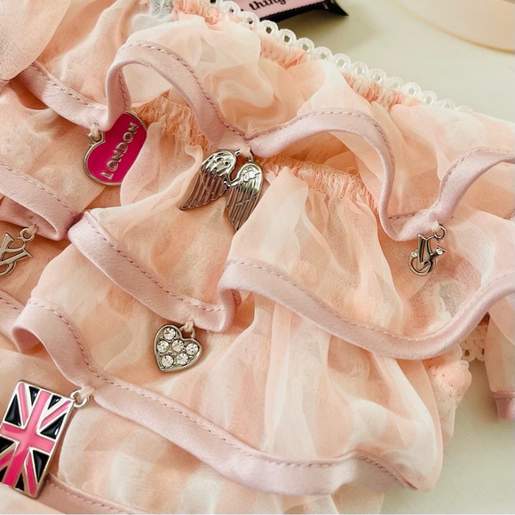 Collectors Item Victorias Secret London 2014 Dream Angels Ruffle Charm Panty M - Picture 7 of 16
